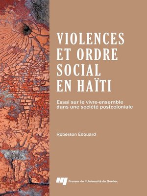 cover image of Violences et ordre social en Haïti